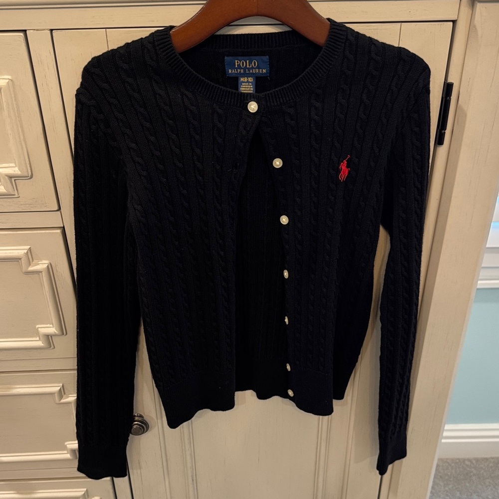 Polo Ralph Lauren Black Knit Sweater